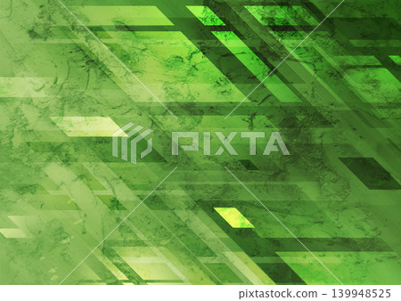 Bright green grunge geometric tech abstract background Bright green grunge geometric tech abstract background 139948525