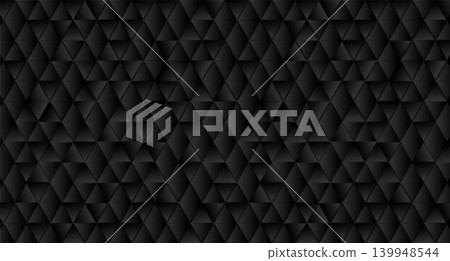 Black minimal mosaic triangles pattern abstract geometry background Black minimal mosaic triangles pattern abstract geometry background 139948544