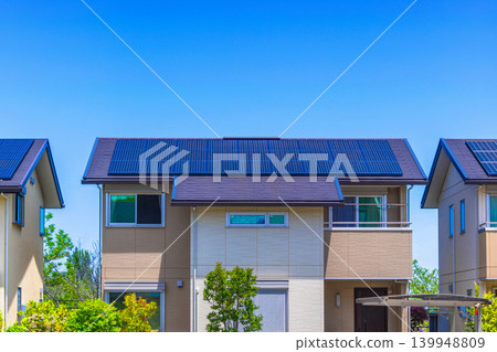 太陽能可再生能源房屋 太陽能可再生能源房屋 139948809