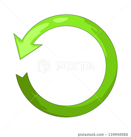Illustration of Arrow Refresh Illustration of Arrow Refresh 139948988