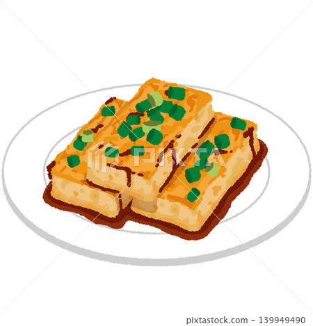 豆腐排插圖 豆腐排插圖 139949490