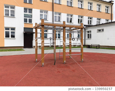 Multi Functional Kids Playground Climbing Complex 139950237