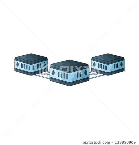 Illustration of Data Cluster Illustration of Data Cluster 139950909