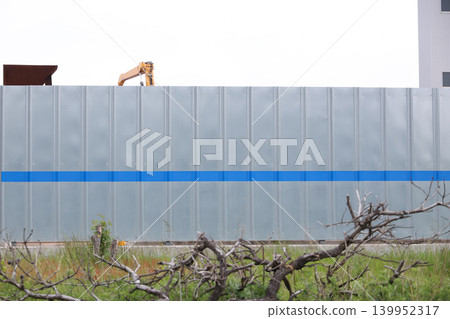 Fence, exterior wall, wall, factory, workshop, privacy screen, aluminum, building, industry, facility, enclosure, worker Fence, exterior wall, wall, factory, workshop, privacy screen, aluminum, building, industry, facility, enclosure, worker 139952317