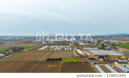 April 27 2026 Shin Hakodate Hokuto Greenhouse Farmland Aerial Landscape April 27 2026 Shin Hakodate Hokuto Greenhouse Farmland Aerial Landscape 139952495