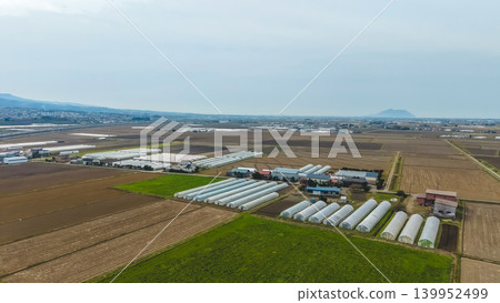 April 27 2026 Shin Hakodate Hokuto Greenhouse Farmland Aerial Landscape April 27 2026 Shin Hakodate Hokuto Greenhouse Farmland Aerial Landscape 139952499