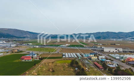 April 27 2026 Shin Hakodate Hokuto Greenhouse Farmland Aerial Landscape April 27 2026 Shin Hakodate Hokuto Greenhouse Farmland Aerial Landscape 139952506
