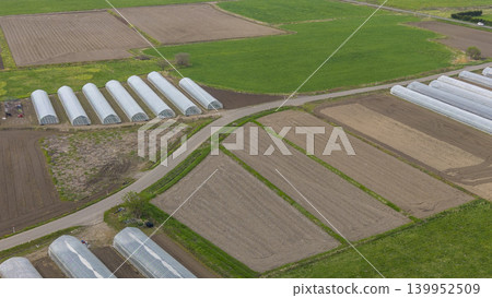 April 27 2026 Shin Hakodate Hokuto Greenhouse Agriculture Aerial View April 27 2026 Shin Hakodate Hokuto Greenhouse Agriculture Aerial View 139952509