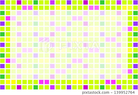 Geometric pattern frame, square, green Geometric pattern frame, square, green 139952764