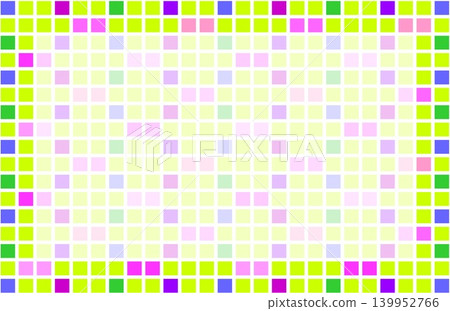 Geometric pattern frame, square, green Geometric pattern frame, square, green 139952766