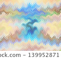 色彩斑斕的波浪狀抽象背景素材 139952871