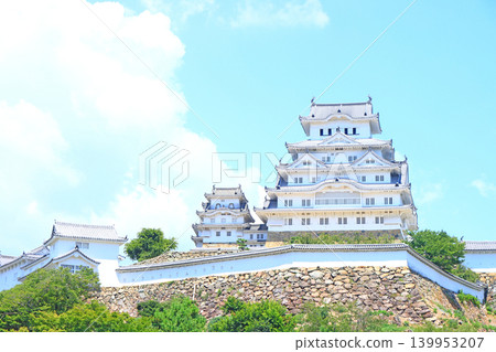 兵庫縣姬路市國寶姬路城風景 兵庫縣姬路市國寶姬路城風景 139953207
