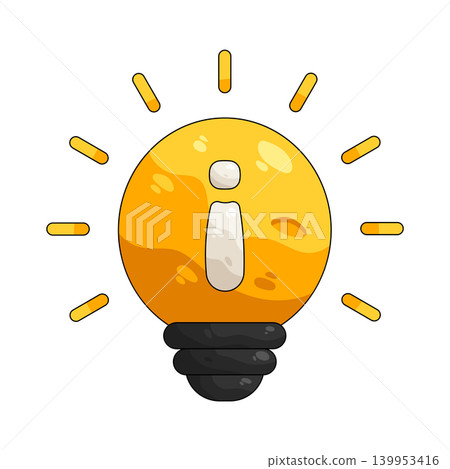 Illustration of Idea information Illustration of Idea information 139953416