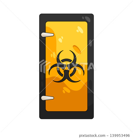 Illustration of Biohazard Symbol Illustration of Biohazard Symbol 139953496