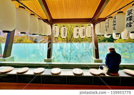 Jozankei Onsen: Scenery of Futami Footbath, a place where the streams of the four seasons can be seen. Jozankei Onsen: Scenery of Futami Footbath, a place where the streams of the four seasons can be seen. 139953779
