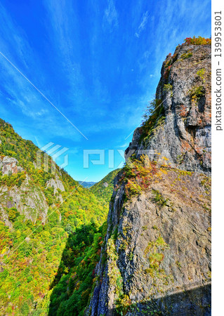 豐平峽大壩的壯麗景色 豐平峽大壩的壯麗景色 139953801