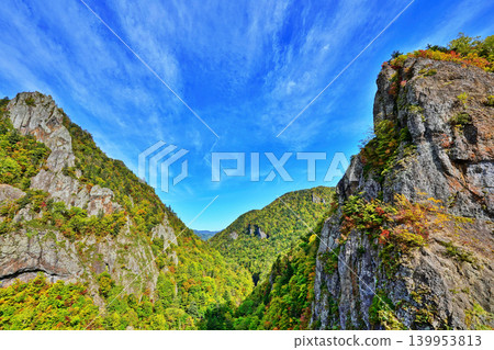 豐平峽大壩的壯麗景色 豐平峽大壩的壯麗景色 139953813