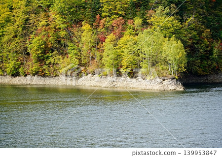 The spectacular view of Toyohira Gorge Dam The spectacular view of Toyohira Gorge Dam 139953847