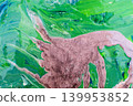 background, artistic texture, paint strokes for paper design, textile 139953852