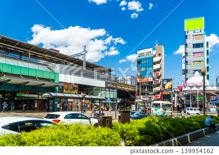 Tokyo, Chuo Line, Asagaya Station, South Exit, Station Square 139954162