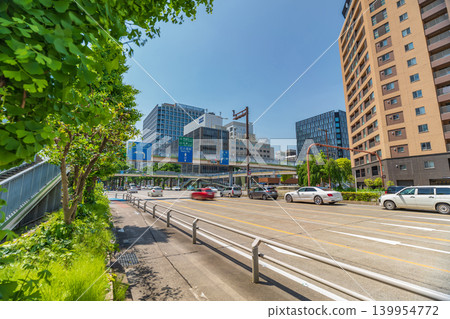 A cityscape of Marunouchi, lined with skyscrapers (Nagoya City, Aichi Prefecture) A cityscape of Marunouchi, lined with skyscrapers (Nagoya City, Aichi Prefecture) 139954772