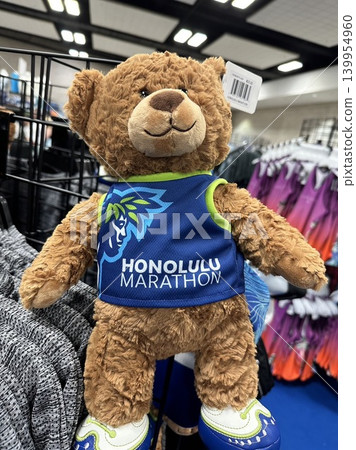 Hawaii Honolulu Marathon - Teddy Bear Hawaii Honolulu Marathon - Teddy Bear 139954960