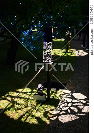Evening gathering at the former Shiba Imperial Villa, lights Evening gathering at the former Shiba Imperial Villa, lights 139955443