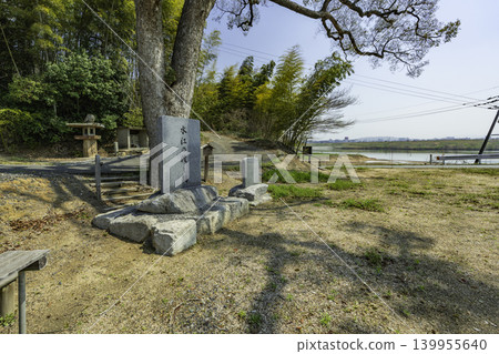 Takahashi River, Mizue Ferry Crossing Site, Kurashiki City, Okayama Prefecture Takahashi River, Mizue Ferry Crossing Site, Kurashiki City, Okayama Prefecture 139955640