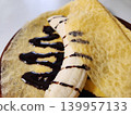 Chocolate Banana Crepe 139957133