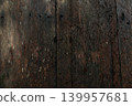 Dark Weathered Wooden Planks Texture 139957681