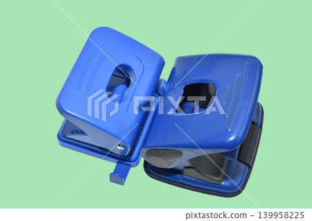 Blue office hole punches Blue office hole punches 139958225