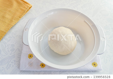 The dough before fermentation 139958328