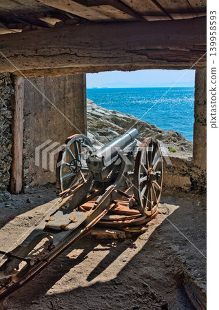 Former Toyo Fortress Cave-type gun battery ruins Former Toyo Fortress Cave-type gun battery ruins 139958593