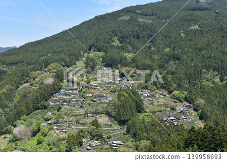 View of Mizukubo town from Takane Castle 139958693