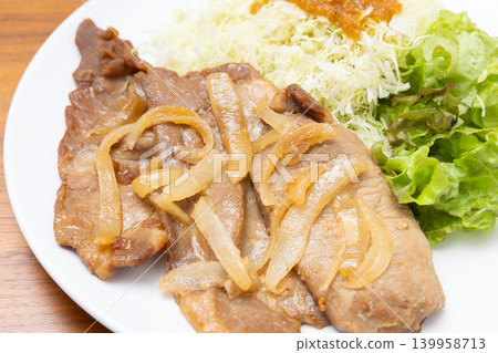 美味的豬肉薑汁 美味的豬肉薑汁 139958713
