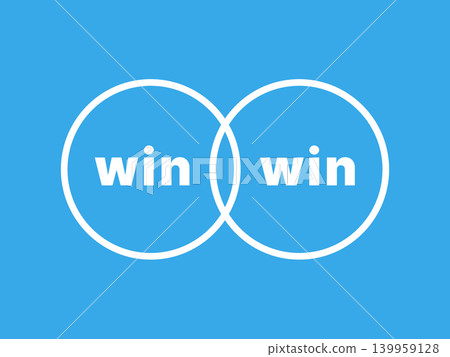 Win-Win Venn Diagram Business Win-Win Venn Diagram Business 139959128