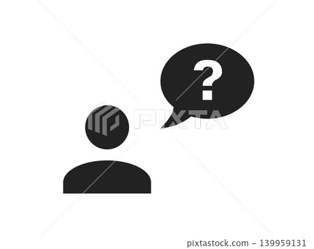 Characters Hatena speech bubbles Characters Hatena speech bubbles 139959131