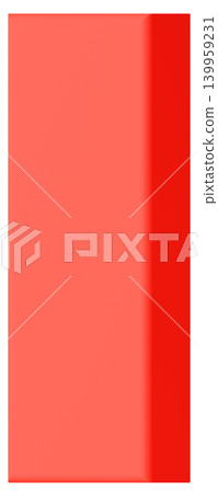 3D材質_字母_I_紅色 3D材質_字母_I_紅色 139959231