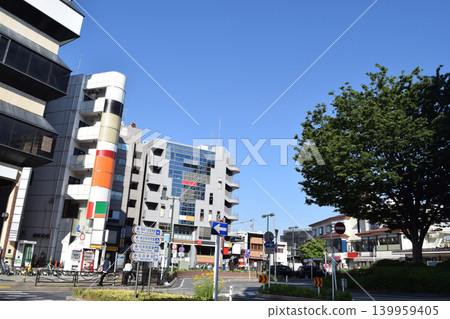 Streetscape of Mukogaoka-Yuen Station South Exit, Tama Ward, Kawasaki City Streetscape of Mukogaoka-Yuen Station South Exit, Tama Ward, Kawasaki City 139959405