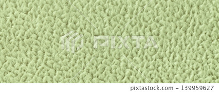 Light olive green background from soft fluffy textile material macro. Texture of pastel sage plush fabric backdrop Light olive green background from soft fluffy textile material macro. Texture of pastel sage plush fabric backdrop 139959627
