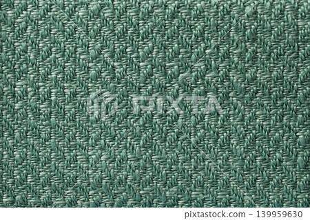 Dark emerald green woven textile texture background, macro. Structure of sage fabric material backdrop with weave pattern Dark emerald green woven textile texture background, macro. Structure of sage fabric material backdrop with weave pattern 139959630