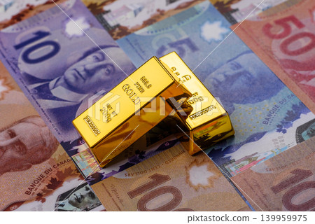 Canadian gold bars or ingots as a tool for balance, financial investment. Canadian gold Canadian gold bars or ingots as a tool for balance, financial investment. Canadian gold 139959975