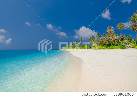 Tropical beach island palm trees turquoise blue sky stunning breathtaking paradise exotic coastal travel destination summer vacation dreamy serene lush green nature landscape idyllic scenic wallpaper Tropical beach island palm trees turquoise blue sky stunning breathtaking paradise exotic coastal travel destination summer vacation dreamy serene lush green nature landscape idyllic scenic wallpaper 139961806
