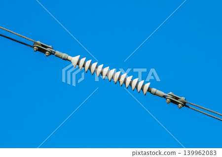 Telephone pole cable connectors and tensioner brackets Telephone pole cable connectors and tensioner brackets 139962083