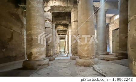 Beautiful interiors and ancient hieroglyphs in the Temple of Seti I in Abydos, Egypt. Beautiful interiors and ancient hieroglyphs in the Temple of Seti I in Abydos, Egypt. 139962248