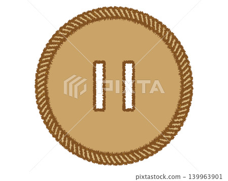 Sumo ring illustration material 3 Sumo ring illustration material 3 139963901