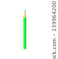 Green colored pencil 139964200