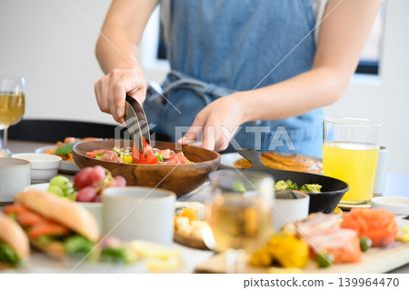 Feast on the table 139964470