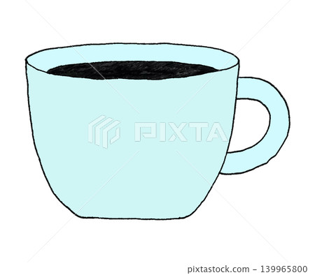 A simple, hand-drawn vector illustration of a coffee cup. A simple, hand-drawn vector illustration of a coffee cup. 139965800