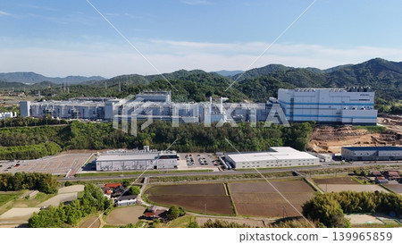 廣島縣東廣島市美光記憶體日本工廠外觀（無人機空拍_HHMIC_No49） 139965859
